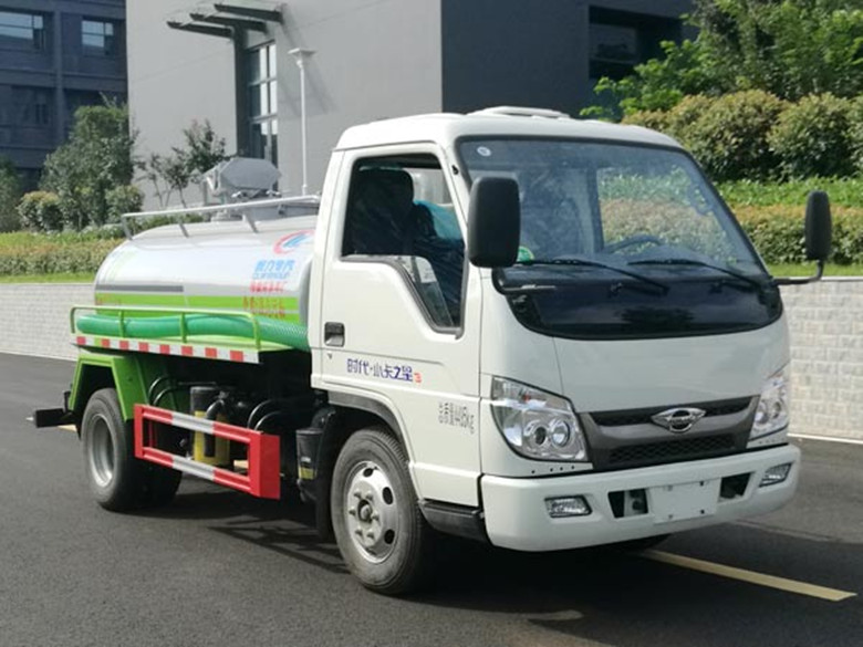 福田藍牌（3方）吸糞車