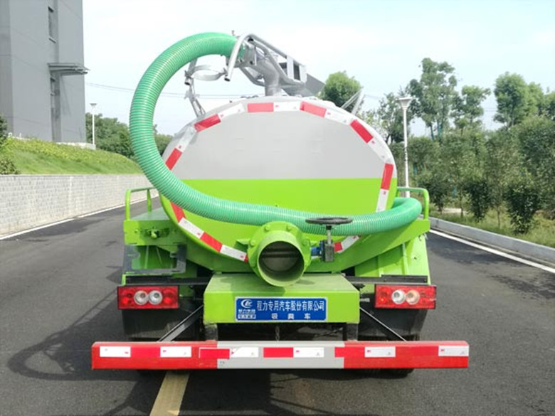 福田藍牌（3方）吸糞車