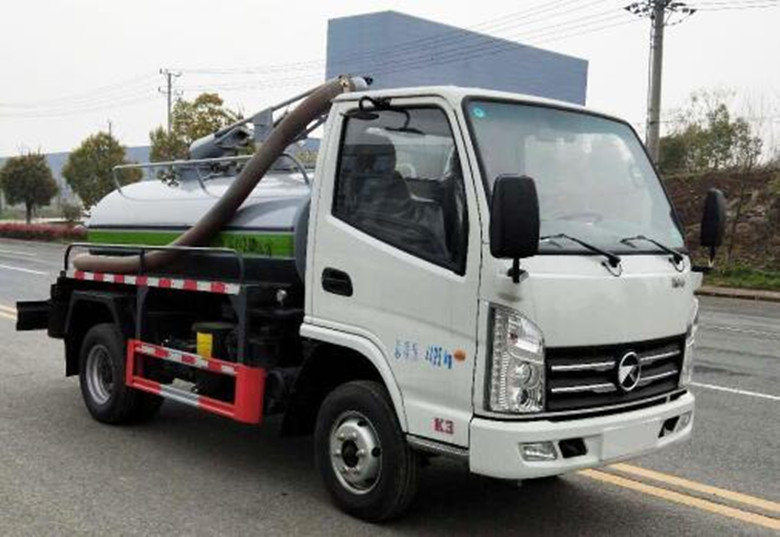 程力凱馬藍牌吸糞車