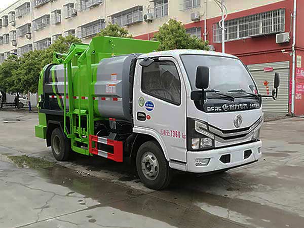 國六東風(fēng)D6型餐廚垃圾車