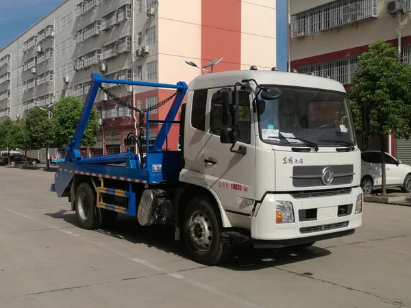 東風國六天錦擺臂式垃圾車