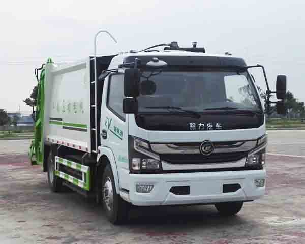 新能源純電動8方壓縮式垃圾車