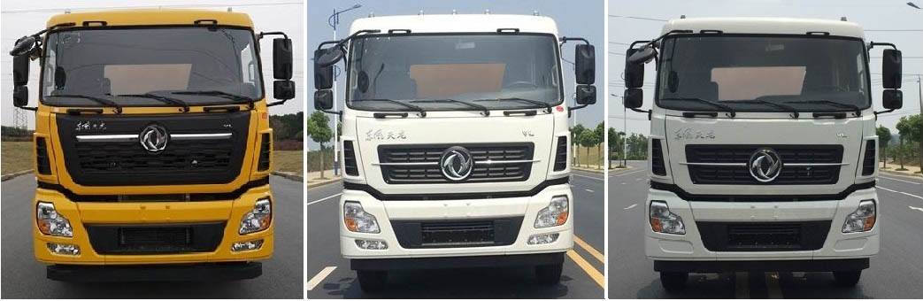 國六東風(fēng)后雙橋吸污車