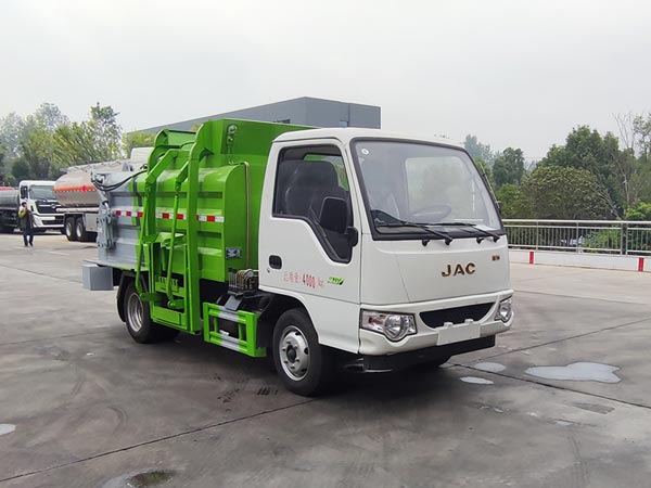 國六江淮藍(lán)牌餐廚垃圾車