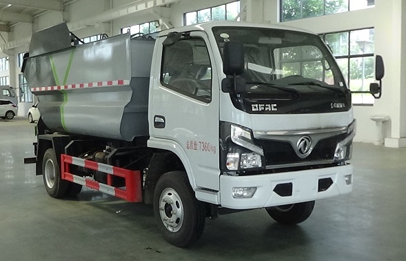 東風多利卡D6自裝卸式垃圾車
