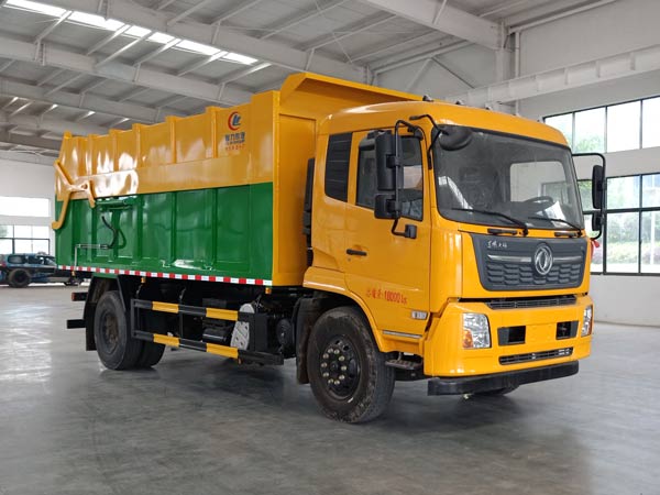東風天錦廂式垃圾車
