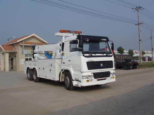 斯太爾豪沃后雙橋道路清障車（拖吊聯體型）